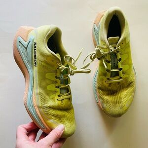 Salomon DRX Bliss Running Shoe in Yellow